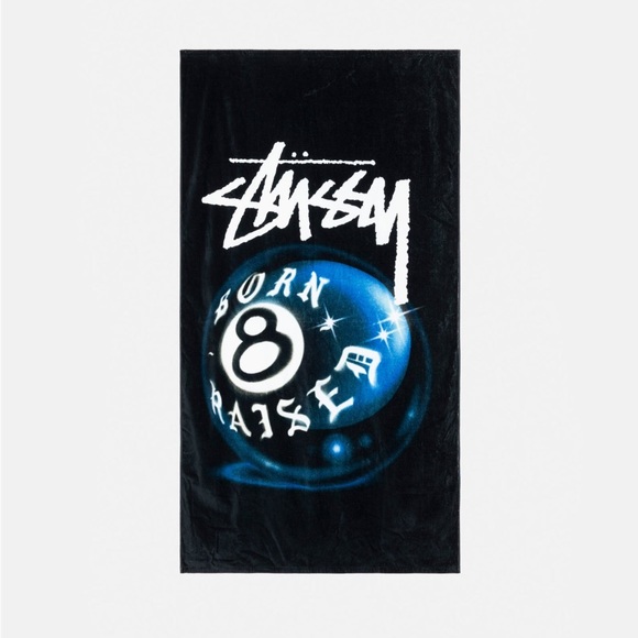 STÜSSY & BORN X RAISED BEACH TOWEL - Picture 1 of 3